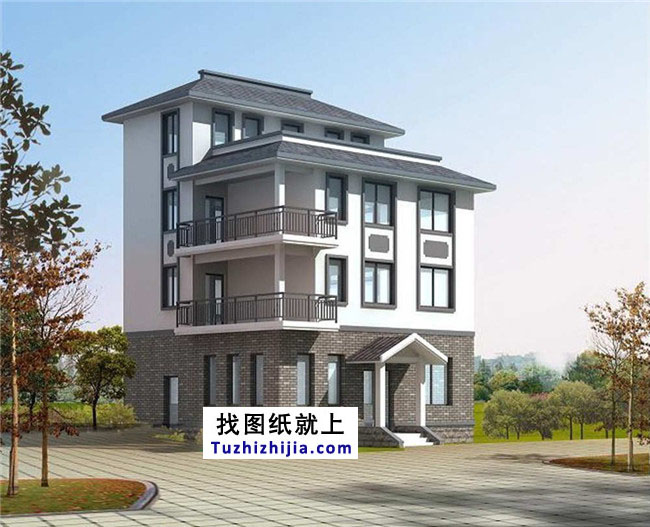 中式复古四层房屋万博manbetx苹果app纸