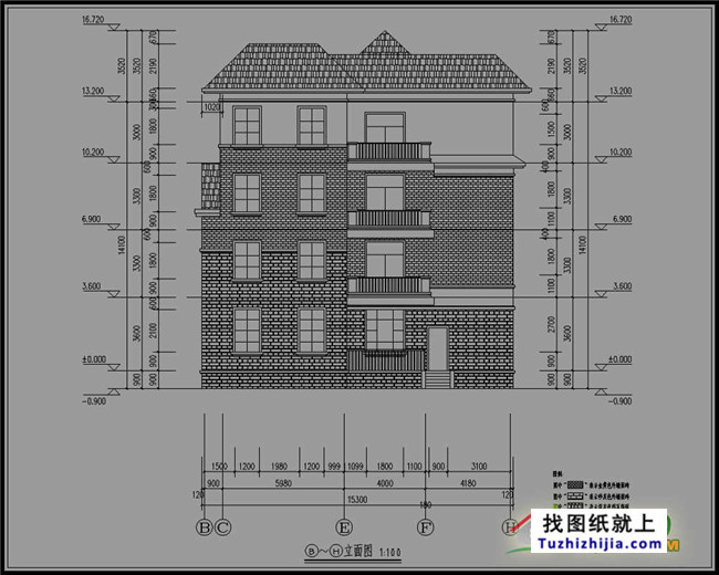 地中海风格万博客户端manbetx四层房屋万博manbetx苹果app纸