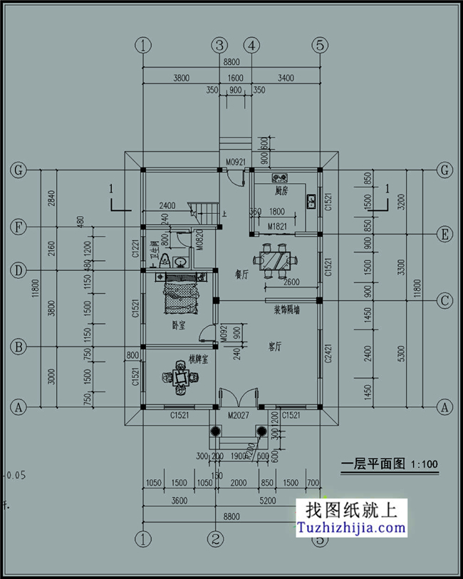 112平方米乡村两层别墅设计图纸及效果图大全，9x12米