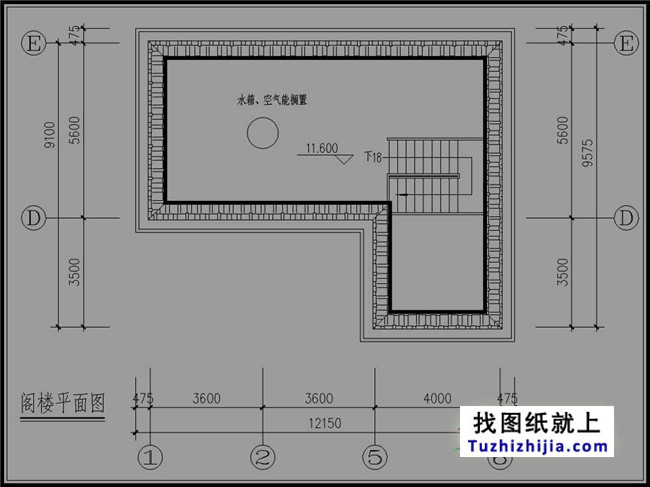 120平方米农村四层别墅设计图