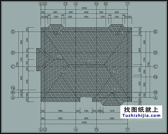 210平方米新万博客户端manbetx带大车库二层房屋万博manbetx苹果app纸及效果图,17X13米