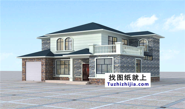 170平方米万博客户端manbetx豪华型二层自建房屋万博manbetx苹果app纸,15x12米