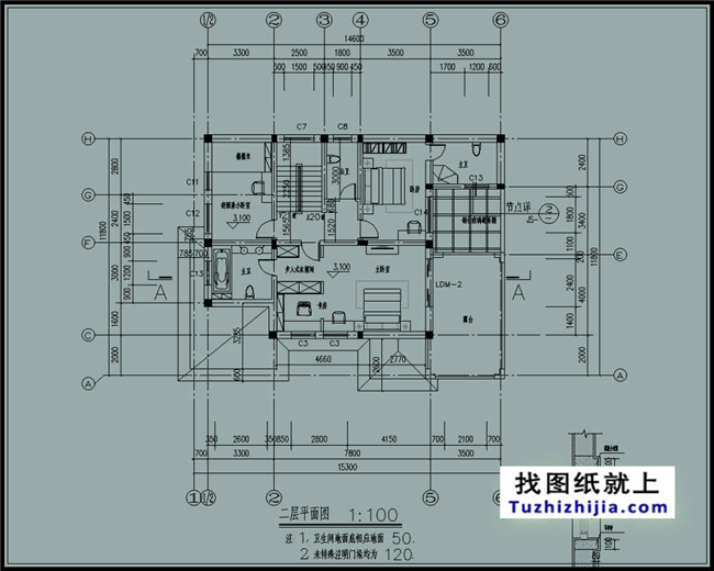 170平方米万博客户端manbetx豪华型二层自建房屋万博manbetx苹果app纸,15x12米