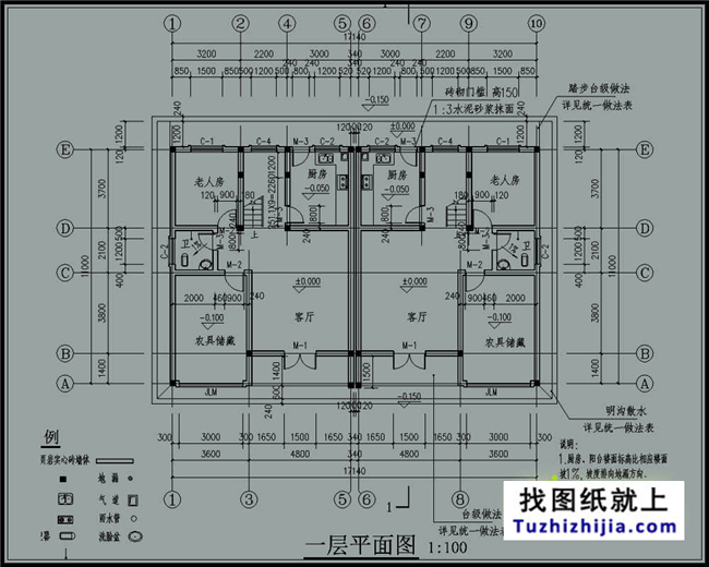 180平方米新万博客户端manbetx双拼户型万博manbetx官网客户端下载房屋万博manbetx苹果app纸带外观图,17X11米