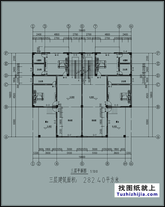 325平方米万博客户端manbetx四层双拼万博manbetx官网客户端下载万博manbetx苹果app纸及效果图,20X17米