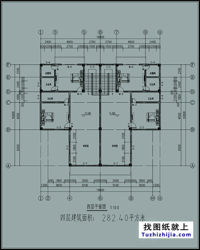 325平方米万博客户端manbetx四层双拼万博manbetx官网客户端下载万博manbetx苹果app纸及效果图,20X17米