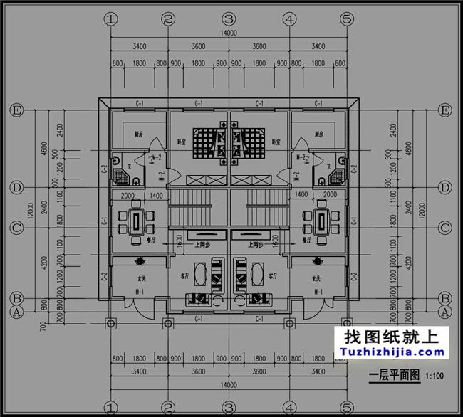 168平方米湖州德清三层双拼万博客户端manbetx房屋万博manbetx苹果app大全,14x12