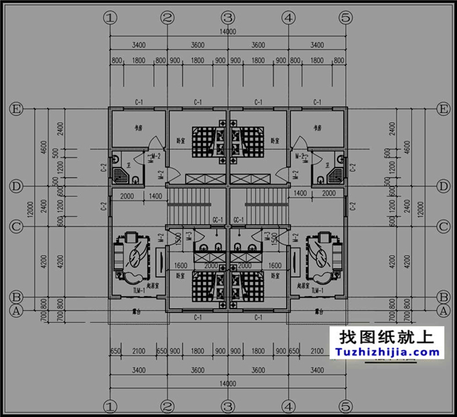168平方米湖州德清三层双拼万博客户端manbetx房屋万博manbetx苹果app大全,14x12