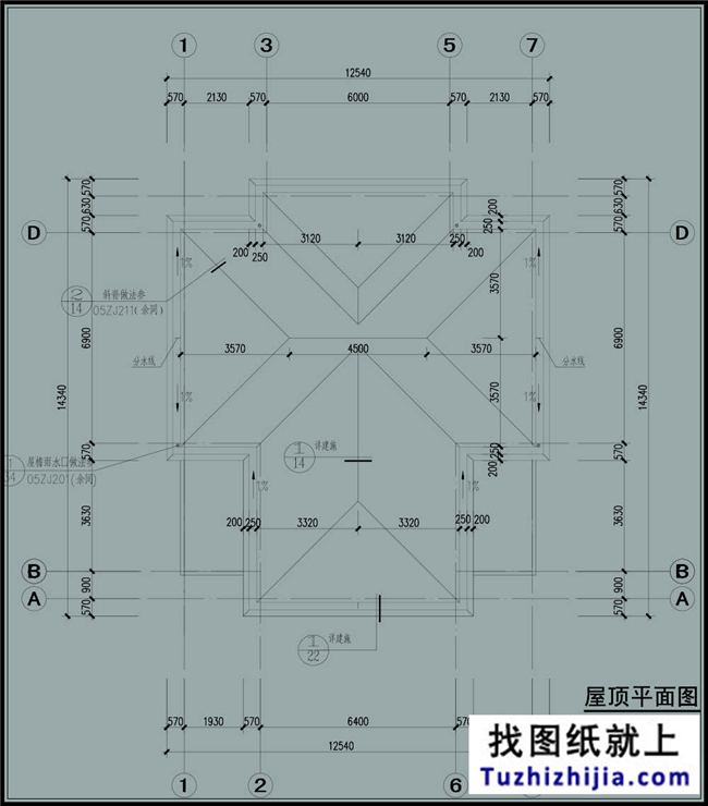 175平方米欧式三层双拼万博manbetx官网客户端下载设计施工图纸及效果图,12x13米