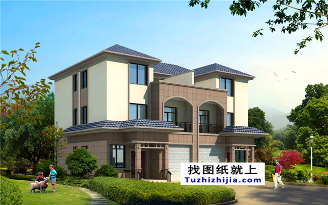 170平方米万博客户端manbetx双拼房屋建筑施工万博manbetx苹果app纸,16x11米