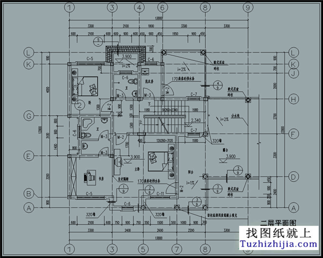 600平方米豪华三层双拼万博manbetx官网客户端下载万博manbetx苹果app纸带外观效果图,28x12米