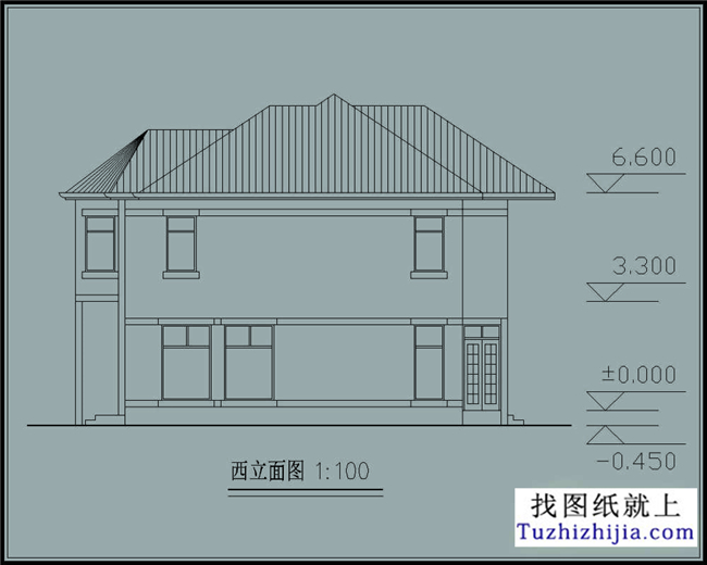 258平方米新万博客户端manbetx两层双拼万博manbetx官网客户端下载户型万博manbetx苹果app纸及效果图,22x13米