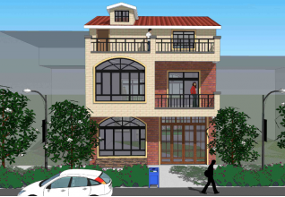 120 平方 房子 设计图 农村|120平方米新农村三