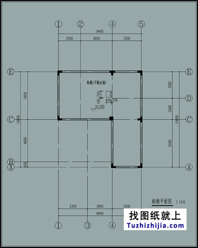 105平方米新万博客户端manbetx自建三层小万博manbetx官网客户端下载设计施工图,10x11米