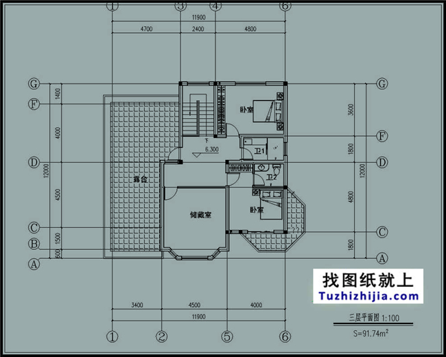 造价:28万,新万博客户端manbetx三层万博manbetx官网客户端下载施工图纸及效果图,12X12米140平方米