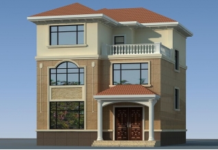 占地230平豪华三层别墅设计图纸,户型极佳,带