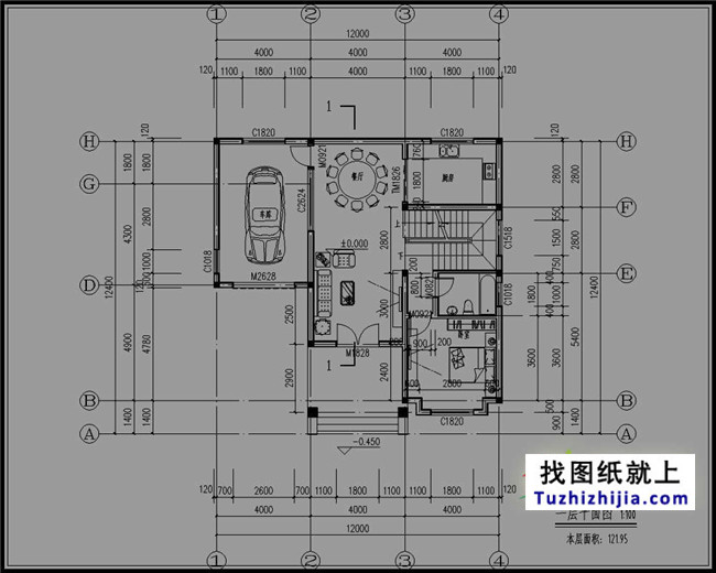 自建三层小洋楼万博manbetx苹果app纸,含效果图,带车库