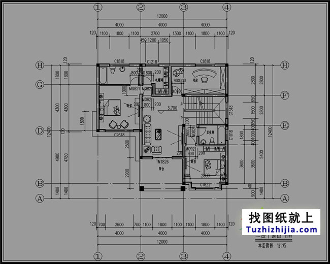 自建三层小洋楼万博manbetx苹果app纸,含效果图,带车库