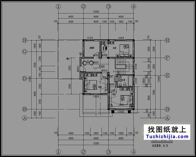 自建三层小洋楼万博manbetx苹果app纸,含效果图,带车库