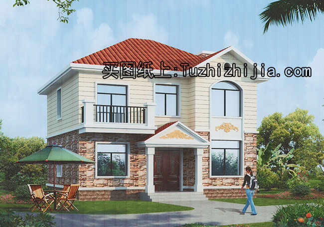 10万农村别墅设计图小户型,经济、耐看、实用