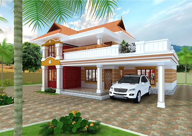 农村自建二层楼房设计图及效果图,二层房屋图推荐