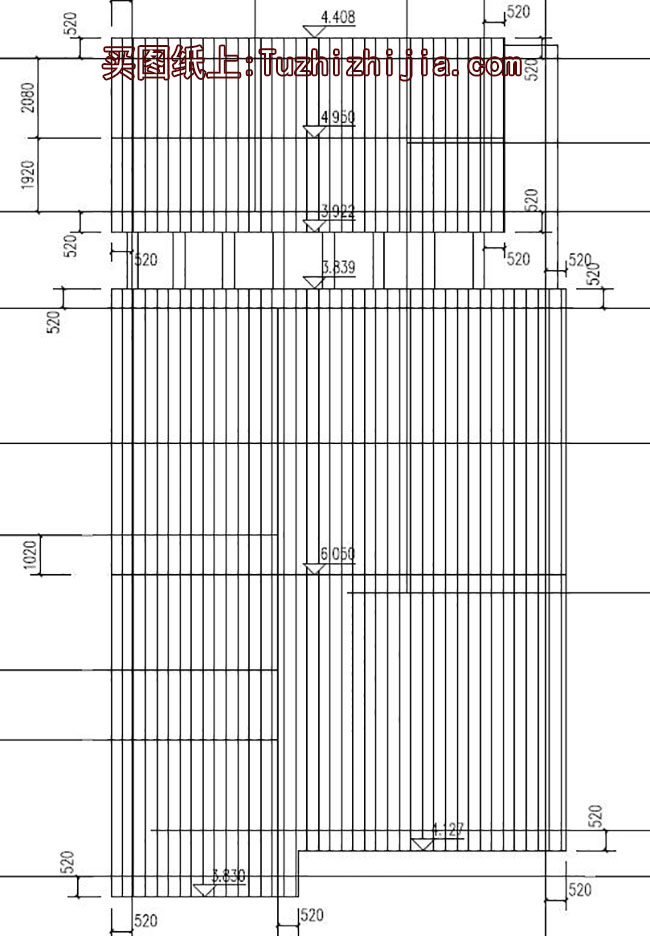 196平方米乡村一层万博manbetx官网客户端下载CAD万博manbetx苹果app纸带效果图,11X21米