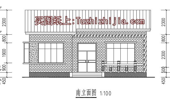196平方米乡村一层万博manbetx官网客户端下载CAD万博manbetx苹果app纸带效果图,11X21米