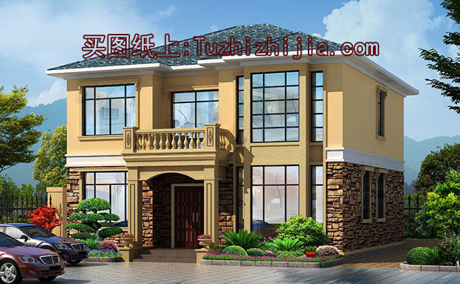 农村15万元二层小楼设计图,15万农村两层小别墅图片