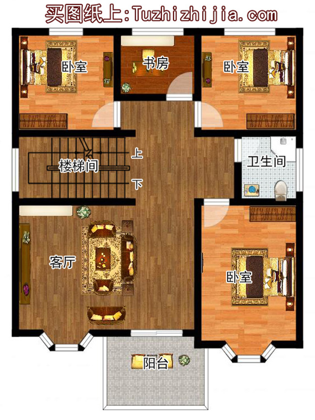 新万博客户端manbetx三层带露台自建房设计施工图,万博客户端manbetx自建万博manbetx官网客户端下载推荐