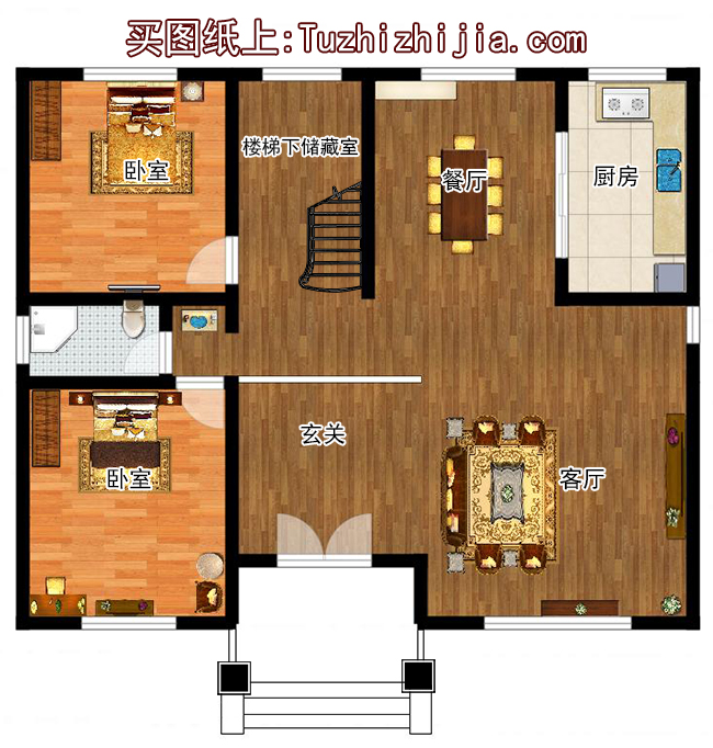 140平方米欧式三层万博manbetx官网客户端下载建筑万博manbetx苹果app纸,复式结构