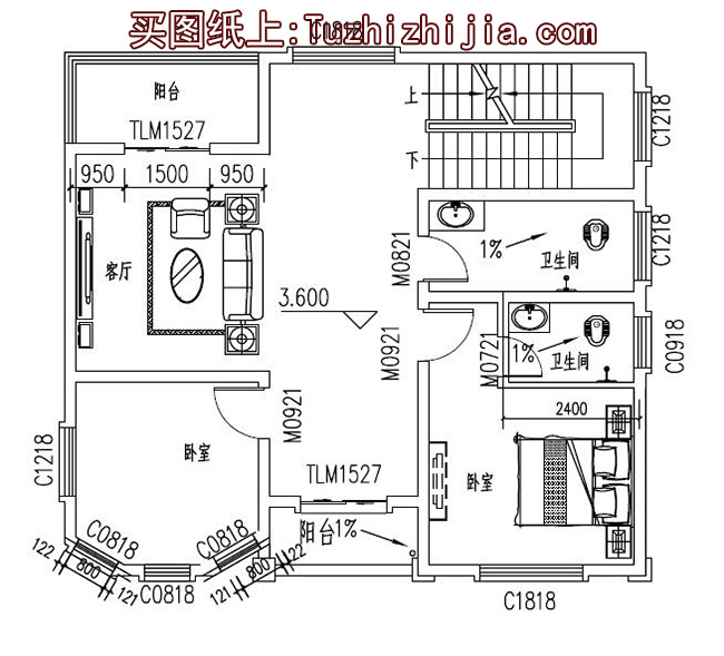 90平小户型四层房屋设计图,农村自建别墅推荐