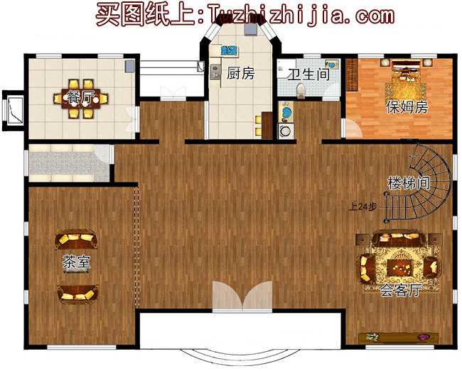 占地260平方米欧式四层万博manbetx官网客户端下载万博manbetx苹果app20X18米,造价108万