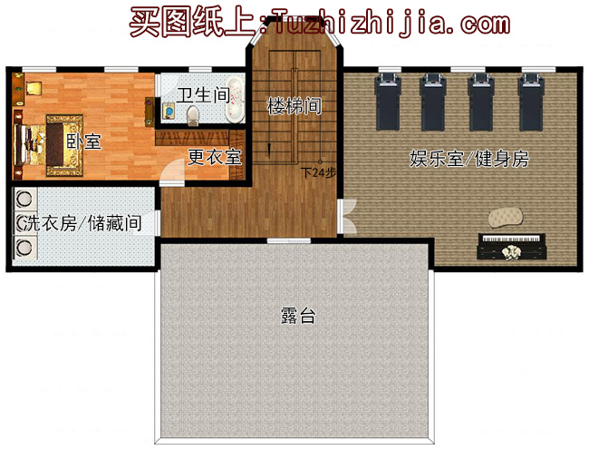 占地260平方米欧式四层万博manbetx官网客户端下载万博manbetx苹果app20X18米,造价108万