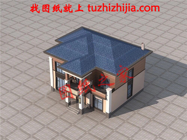 农村超级好看的现代风格两层小楼图,清新优雅