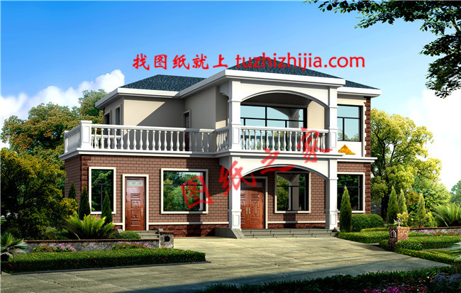 150平米左右农村二层房屋设计图,造价25万左右漂亮实用