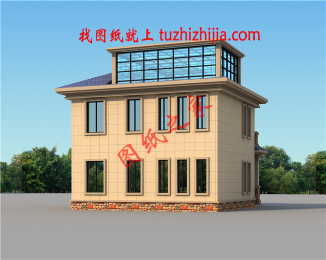 80平方米二层房屋设计图,造价10万左右