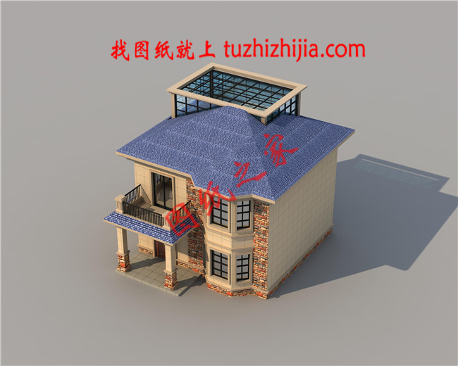 80平方米二层房屋设计图,造价10万左右