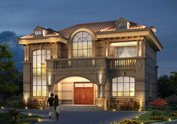 2026年新款别墅外观图及全套施工图纸,占地面积13×10米