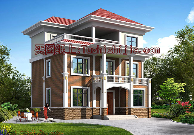 经济美观新款两层半别墅图片大全,快来看看有