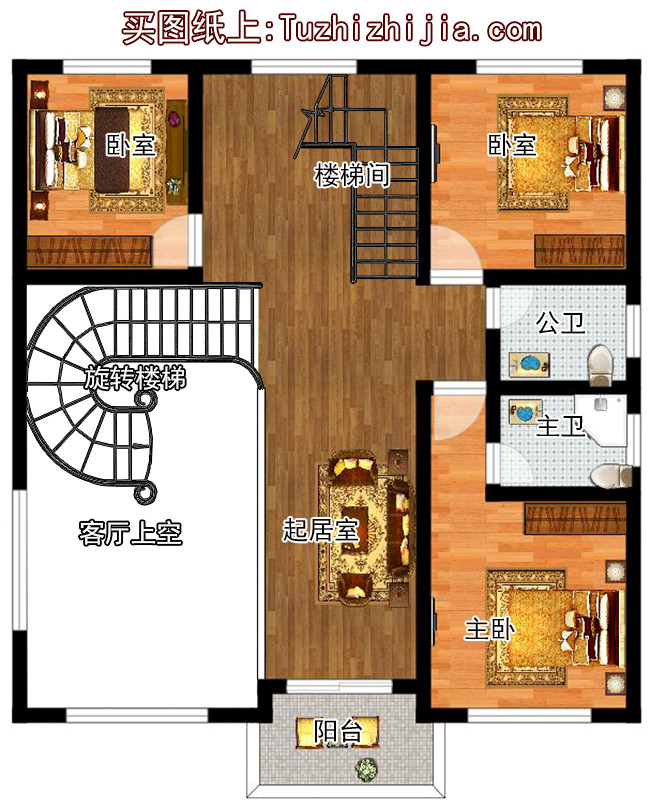 经济美观新款两层半别墅图片大全,快来看看有