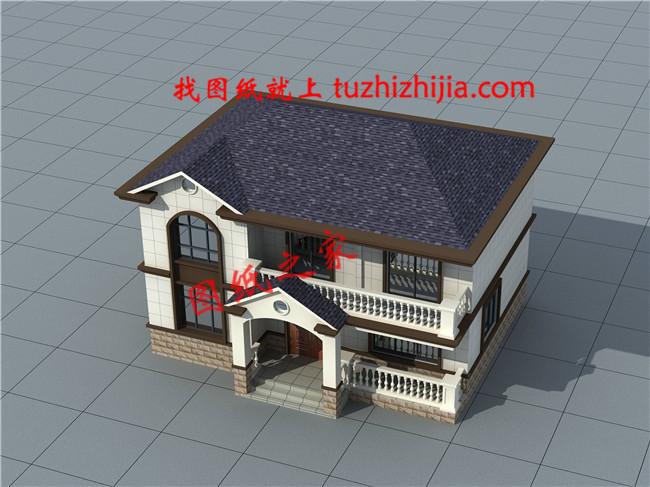 2019新款农村15万元二层小楼图,占地90平米左右