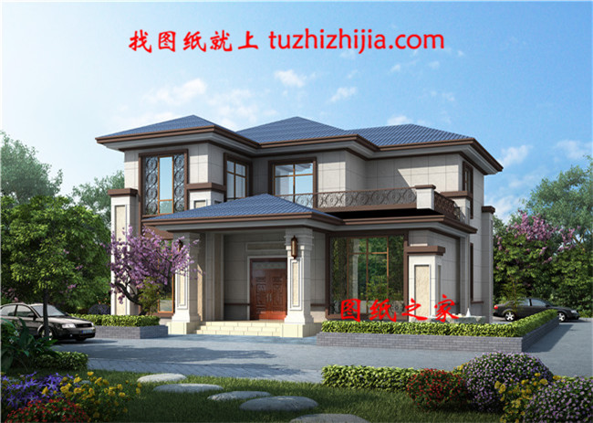 150平方米新农村二层楼房设计图纸及效果图,13X13米