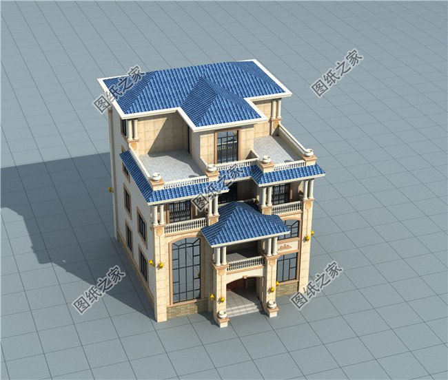 四层复式别墅设计图片大全,欧式风格