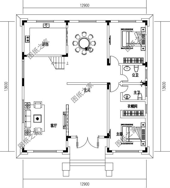 四层复式别墅设计图片大全,欧式风格