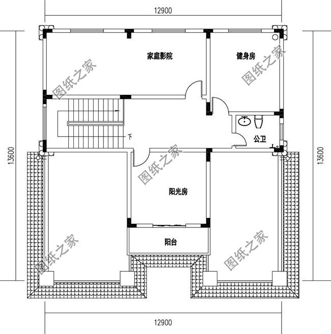 四层复式别墅设计图片大全,欧式风格