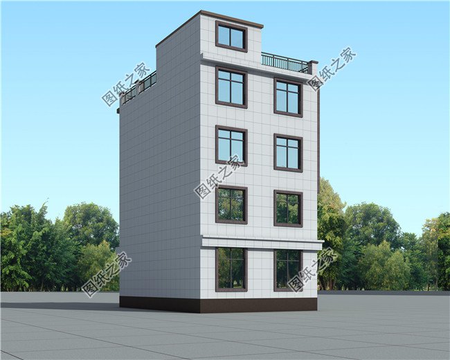 新农村三层半别墅设计图纸及效果图,带健身房