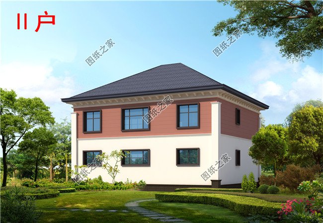 农村超级好看的现代风格两层小楼图,清新优雅