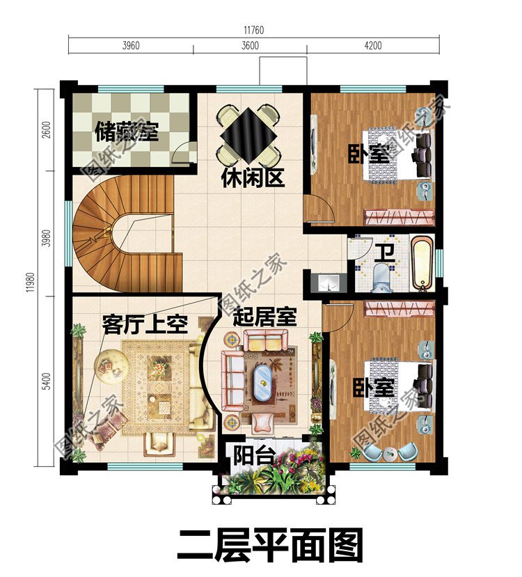 农村大气四层楼房图片