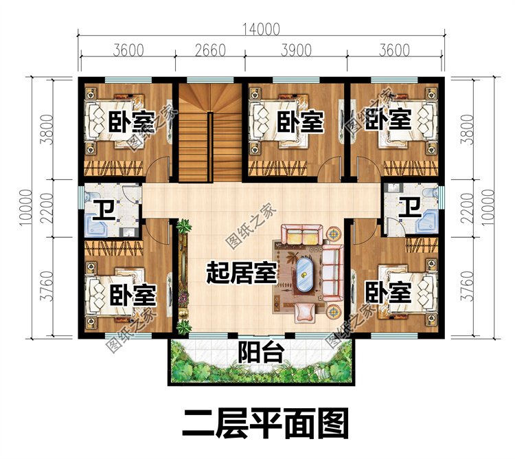 简约二层别墅设计图3