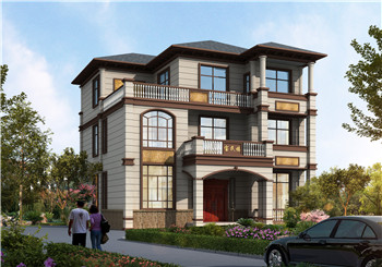 南方北方新农村房屋设计图纸(含效果图),三层住宅设计图纸